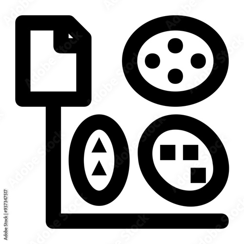 k-means, k means, clustering, data clustering, data, data science outline icon