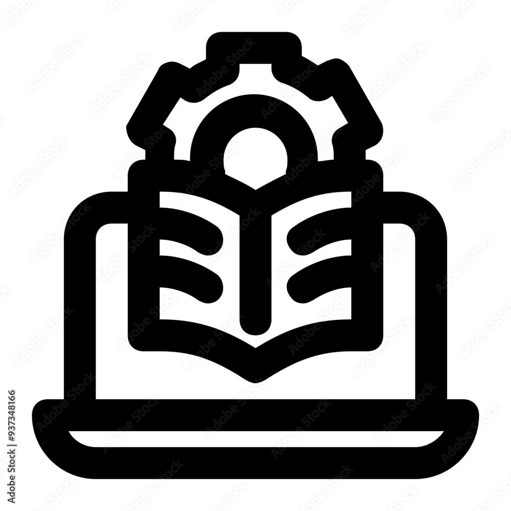 unsupervised learning, machine learning, artificial intelligence, data science, computer science, learning outline icon unsupervised learning, machine learning, artificial intelligence, data science, computer science, learning outline icon