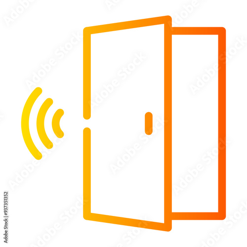 smart home gradient icon