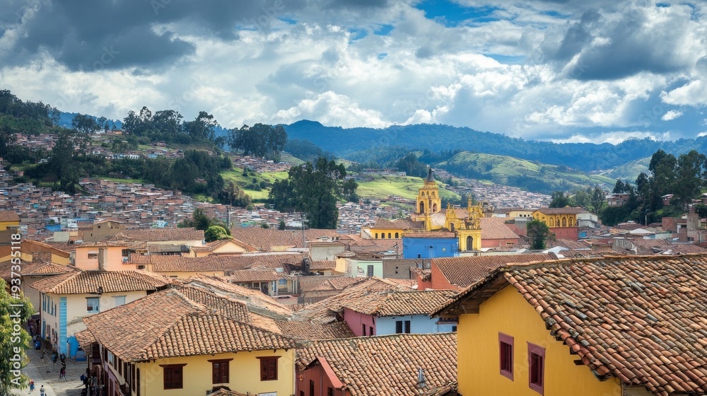 Obraz premium Ecuador's southern Cuenca