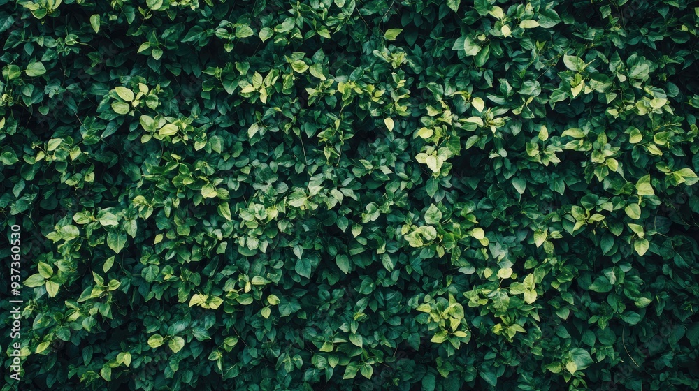 A lush green wall covered with climbing ivy plants, natural texture and organic backdrop with copy space A lush green wall covered with climbing ivy plants, natural texture and organic backdrop with copy space