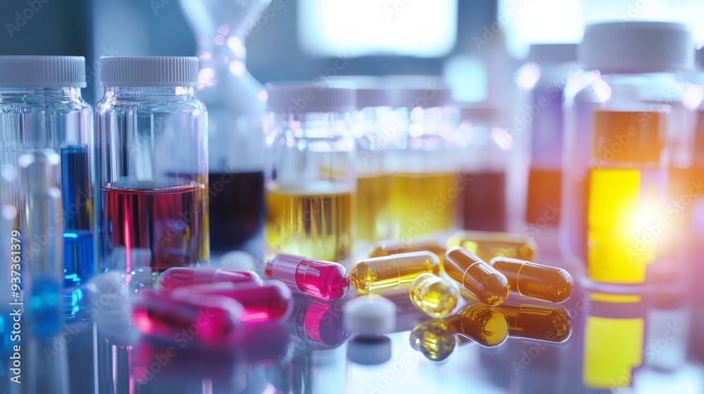 Chemical formulas and pharmaceuticals. Chemical formulas and pharmaceuticals.