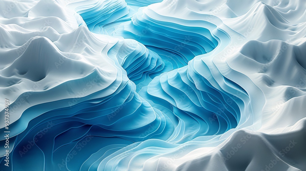 Fototapeta premium Vivid 3D Backgrounds for Captivating Visual Presentations and Projects