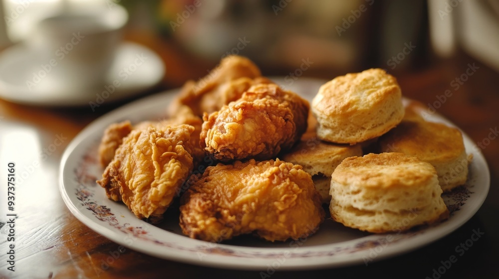 Chicken and biscuits Chicken and biscuits