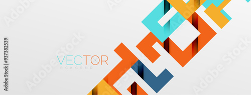 Color bend lines with shadow texture effect. Vector Illustration For Wallpaper, Banner, Background, Card, Book Illustration, landing page