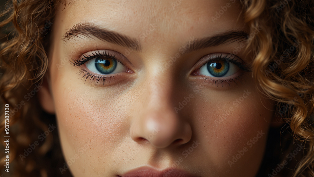 close up portrait of woman close up portrait of woman