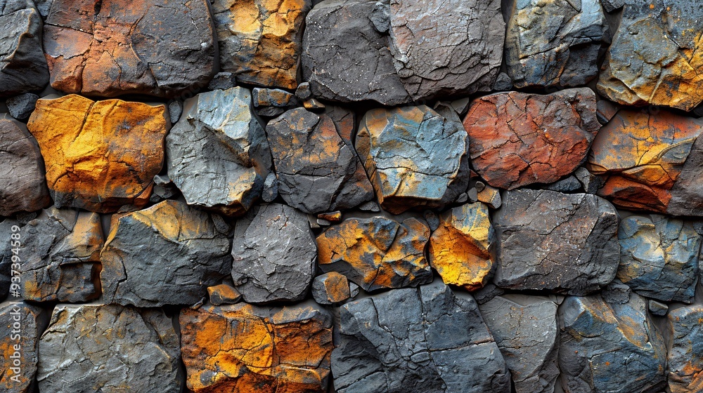 Vibrant Stone Texture Background with Intricate Colors and Patterns for Design Inspiration Vibrant Stone Texture Background with Intricate Colors and Patterns for Design Inspiration