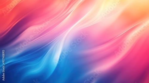 A blurred colorful abstract background with smooth gradients