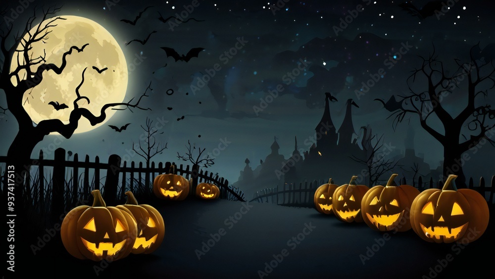 halloween background with pumpkin halloween background with pumpkin