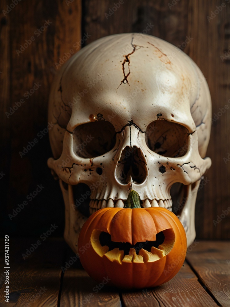 halloween skull and bones halloween skull and bones