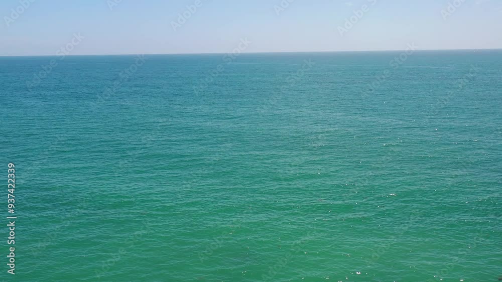Aerial Rising View - Beautiful Southern California Beach Aerial Rising View - Beautiful Southern California Beach
