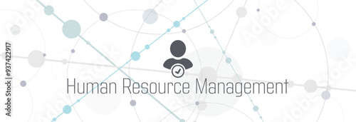 human resources Management text on white background