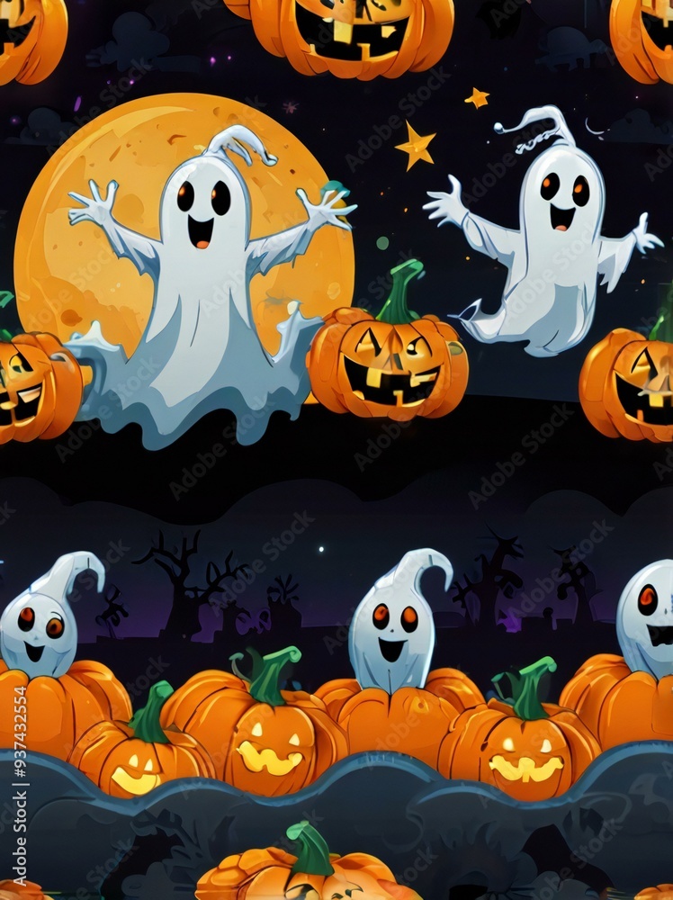 halloween background with pumpkins halloween background with pumpkins