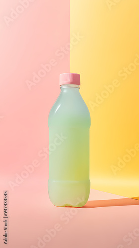 simple product bottle background