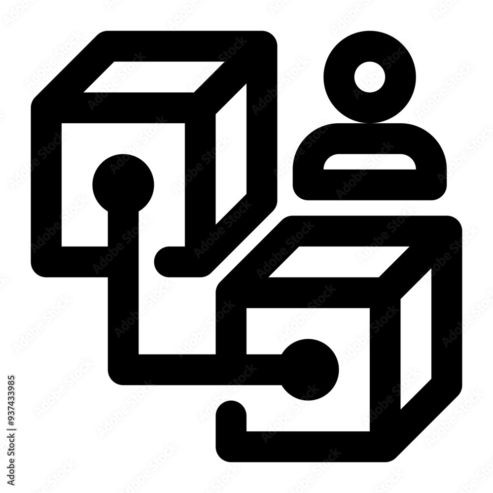 blockchain actor, blockchain user, blockchain, block chain, actor, user outline icon blockchain actor, blockchain user, blockchain, block chain, actor, user outline icon