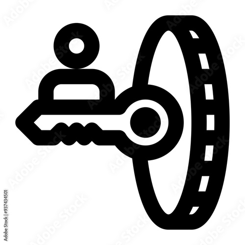 proof of stake, pos, blockchain, block chain, holder, private key outline icon