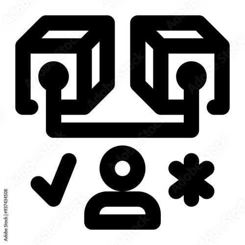 proof of liquidity, auditor, validator, assertion, blockchain, block chain outline icon