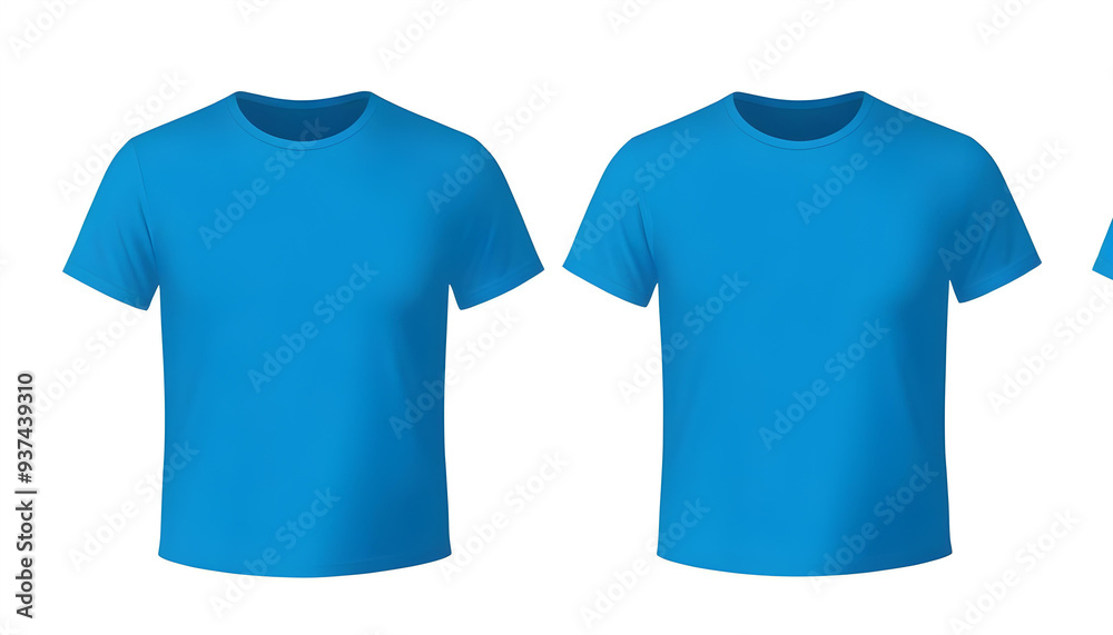 Naklejka premium blue polo tshirt shirt mockup 16
