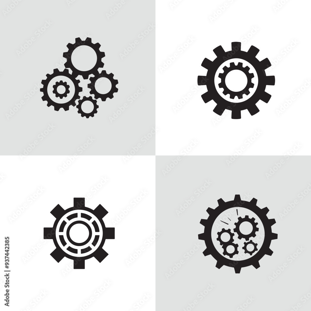 set of gear wheels set of gear wheels