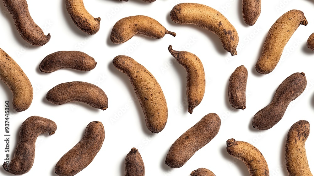 A lot of tamarind pattern isolated on white background photo realistic photo realistic hd 4k ultra hd. A lot of tamarind pattern isolated on white background photo realistic photo realistic hd 4k ultra hd.