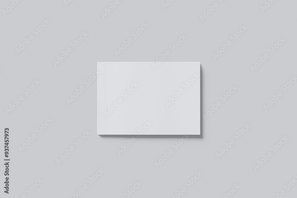 A4 Magazine Landscape Mockup A4 Magazine Landscape Mockup