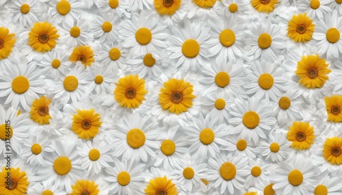 綺麗な白いデイジー 花 背景画像 beautiful white daisy flower background image