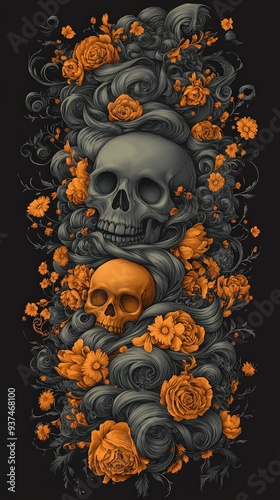 Calavera Wallpaper: Celebration of Life and Death