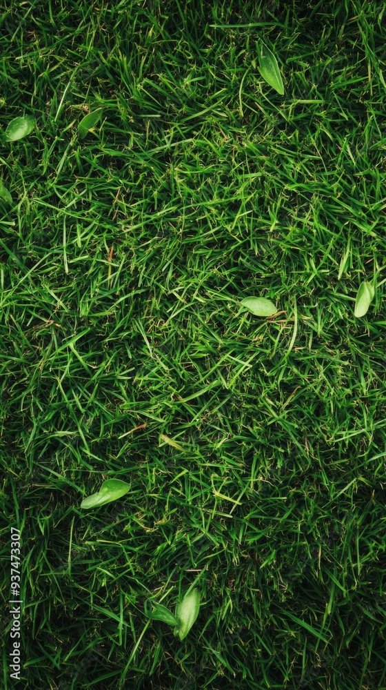 Lush Green Grass Texture Ideal for Nature and Landscape Backgrounds for Various Uses. Lawn Texture