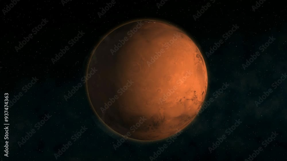 Space scene of Mars in space. Universe science astronomy Space scene of Mars in space. Universe science astronomy