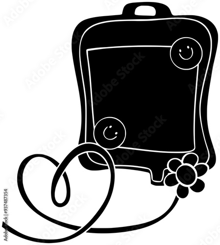medicine illustration liquid silhouette drip logo iv icon infusion outline hospital bag care blood transfusion medical intravenous health therapy shape clinic solution saline for vector graphic backgr