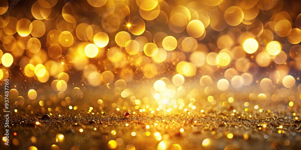 Soft Focus Bokeh with Whispering Golden Light Soft Focus Bokeh with Whispering Golden Light