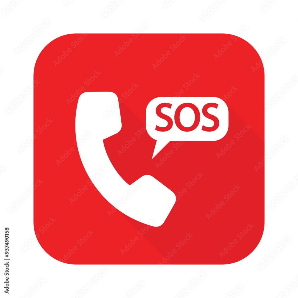 emergency call icon vector design