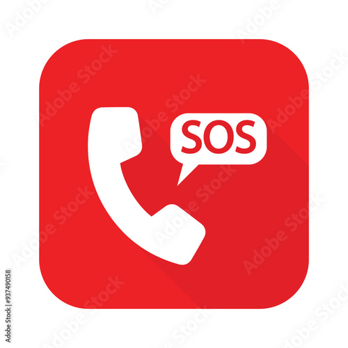 emergency call icon vector design