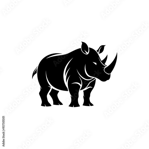 animal, animals, blue, horn, hunting, letter, orange, power, powerpoint, red, rhino, safari, savannah, strength, trophy, wild, green rhino, rhino leaf, rhino leaves, leaves rhino, leaf rhino, rhino 
