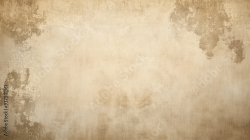 Grainy Antique Background with Faded Sepia Tones