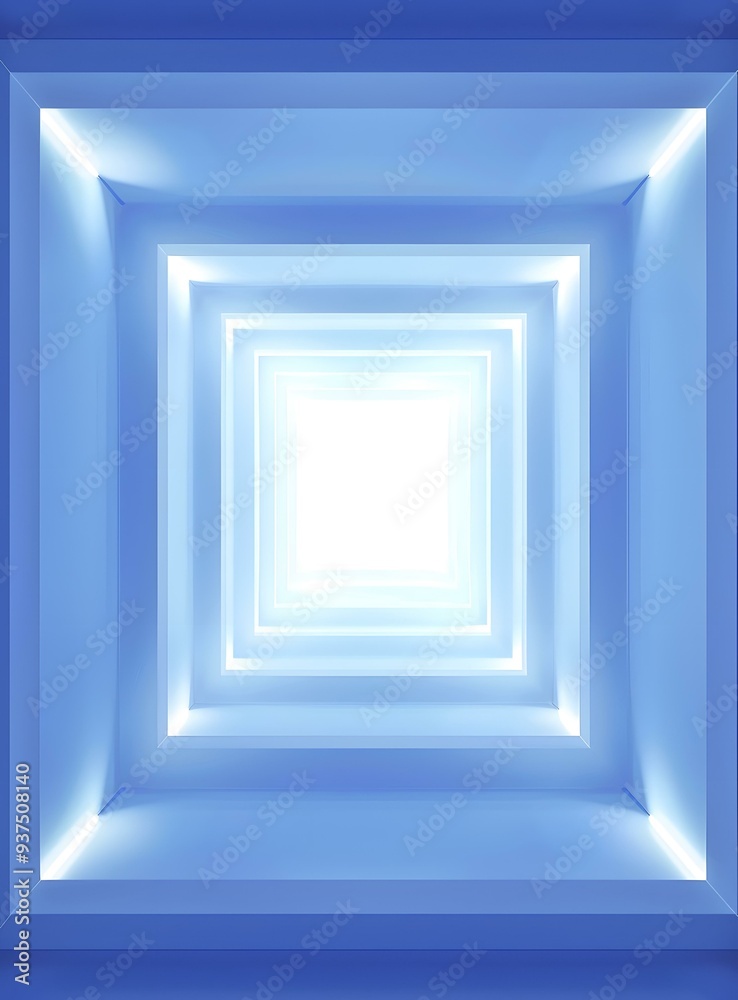 Abstract Light Blue Geometric Shapes Abstract Light Blue Geometric Shapes