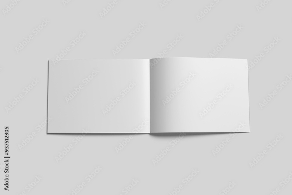 A4 Magazine Landscape Mockup A4 Magazine Landscape Mockup