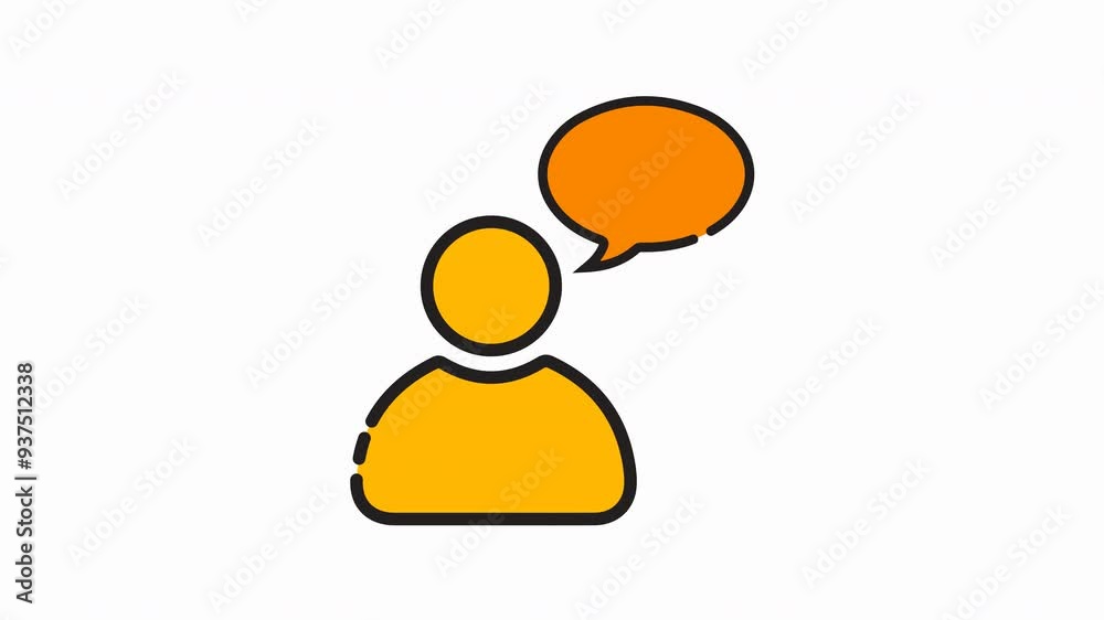 Animated people talking icon set, bubble, speak, business group, social network, vector illustration on png background Animated people talking icon set, bubble, speak, business group, social network, vector illustration on png background