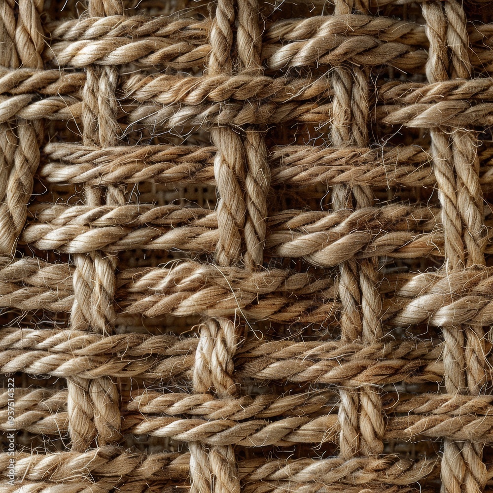 Close-up of a natural woven texture, showcasing intricate patterns and earthy tones ideal for crafts and interior design. Close-up of a natural woven texture, showcasing intricate patterns and earthy tones ideal for crafts and interior design.
