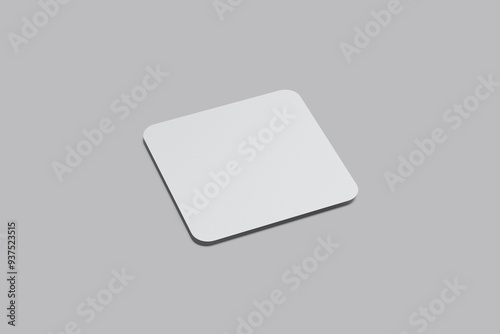 Coasters Square Blank Mockup