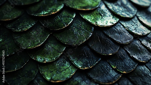 A close-up shot of basilisk scales