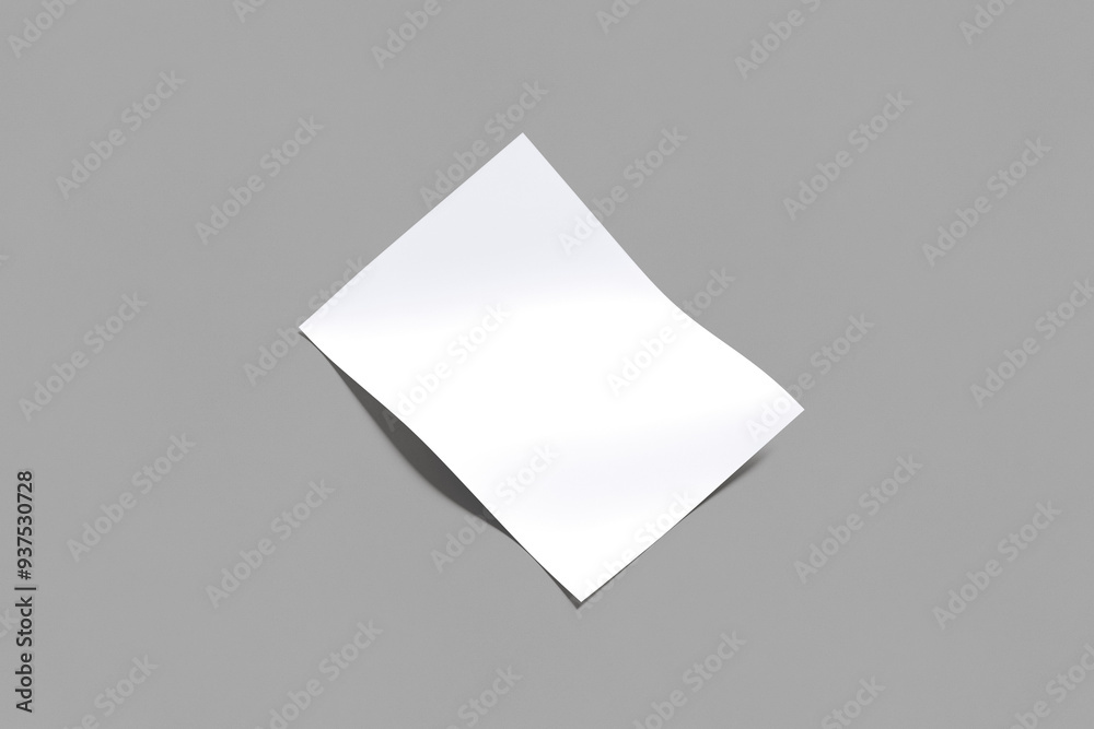Paper Flyer Blank Mockup Paper Flyer Blank Mockup