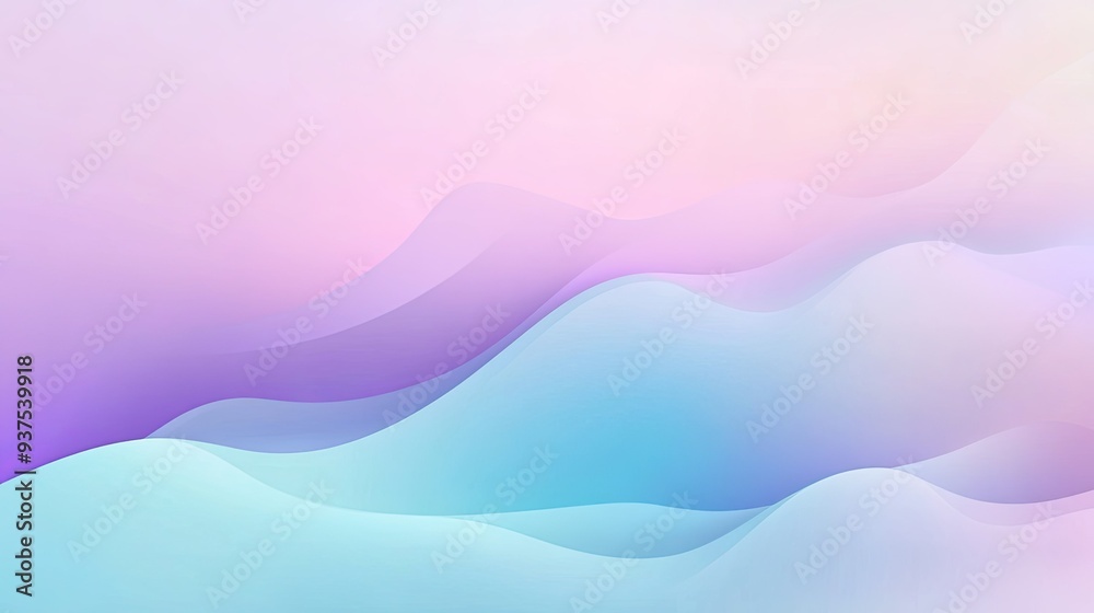 Gradient vector with soft pastel shades of mint and lavender blending smoothly Gradient vector with soft pastel shades of mint and lavender blending smoothly