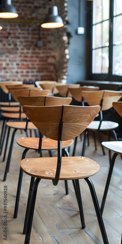 Wooden Chairs In Row Interior Design Wooden Chairs In Row Interior Design