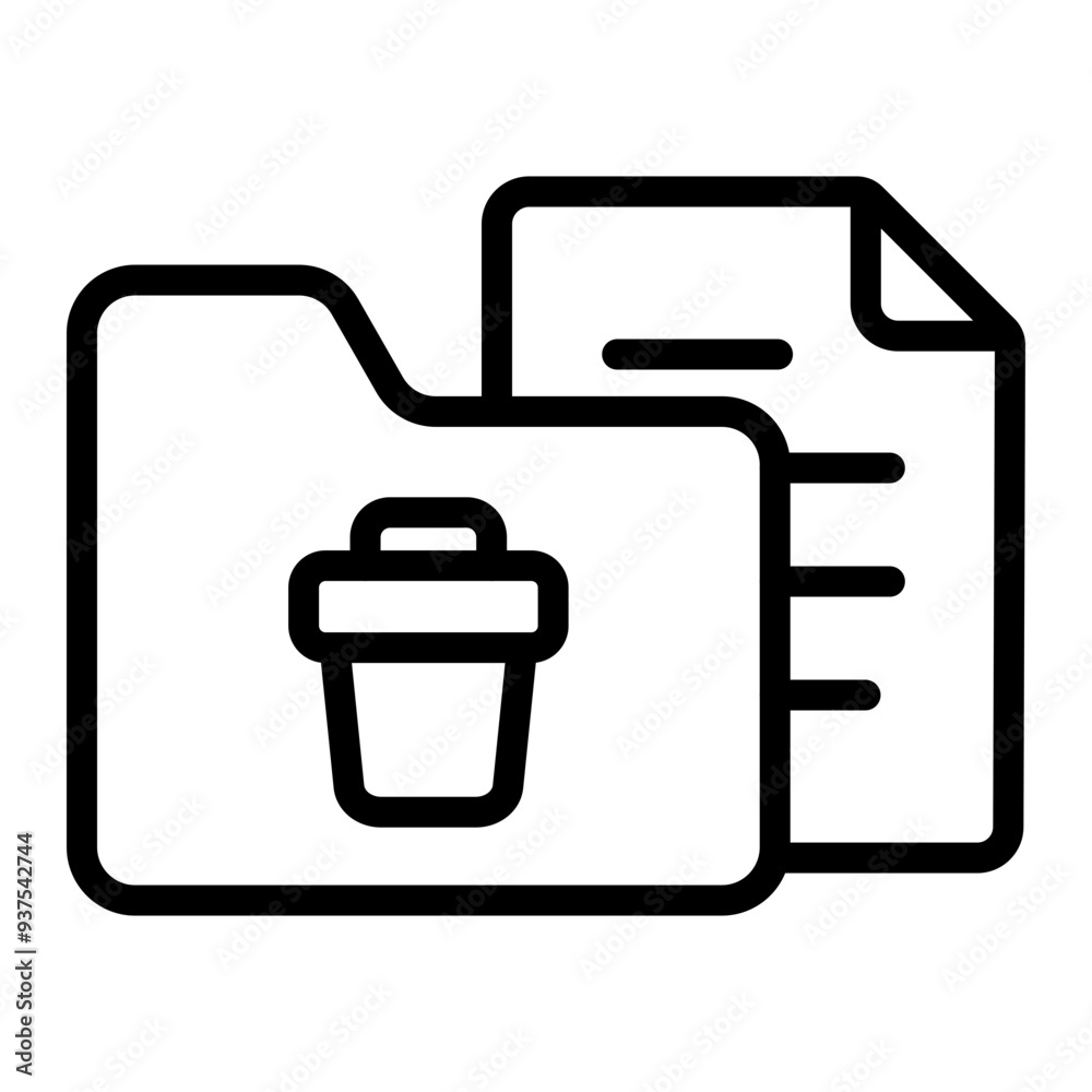 Folder Archive Vector Icon Design Folder Archive Vector Icon Design