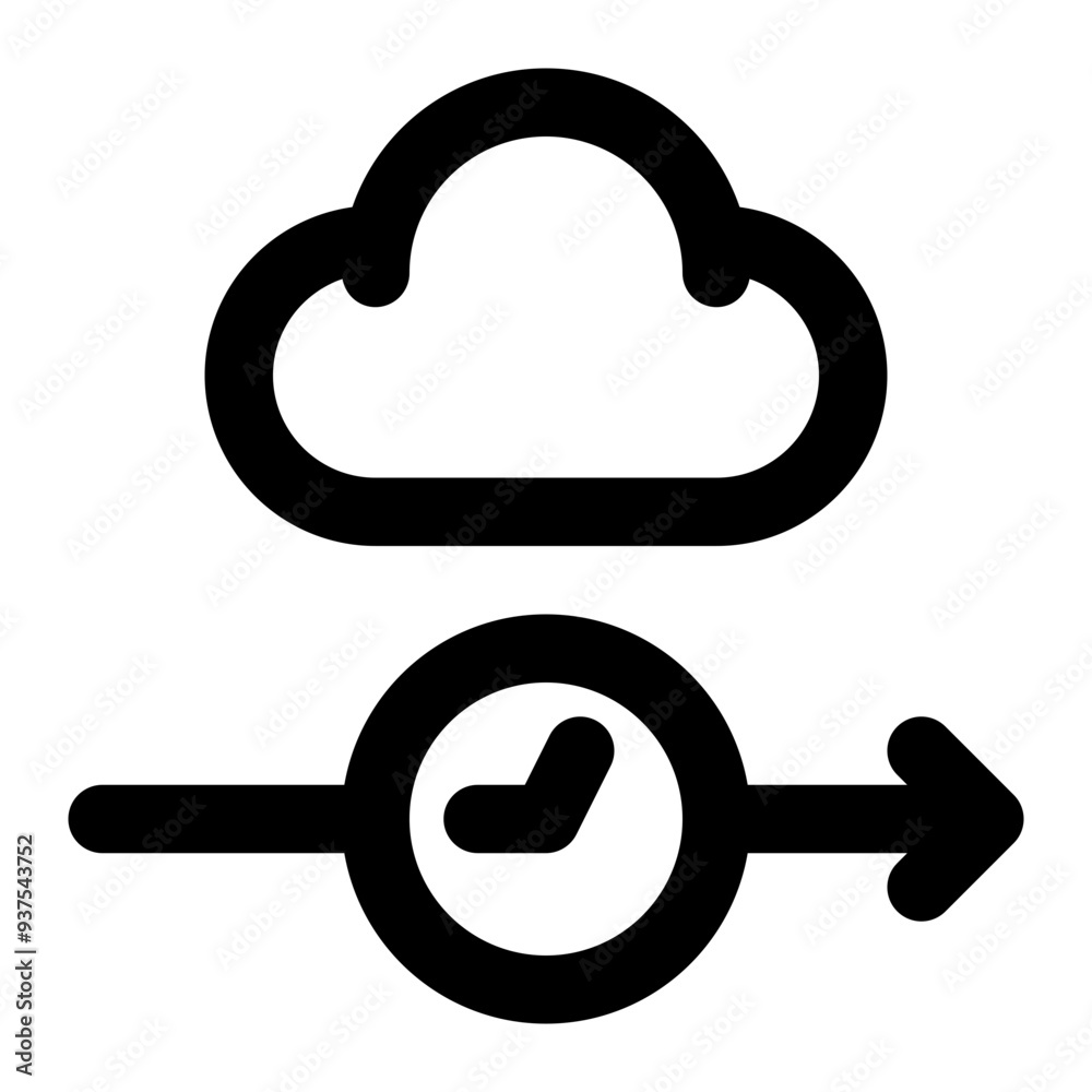 cloud, cloud based, time tracking, real time, scheduling, cloud computing, cloud automation outline icon cloud, cloud based, time tracking, real time, scheduling, cloud computing, cloud automation outline icon