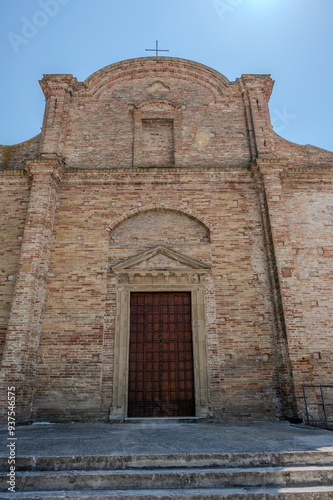 Morro D’Oro. Teramo. Church of SS. Salvatore