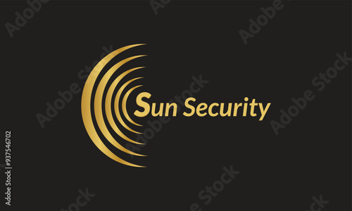 Designs for alarm company logos, contemporary vector logo templates