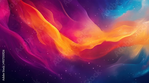 colorful abstract background , ai