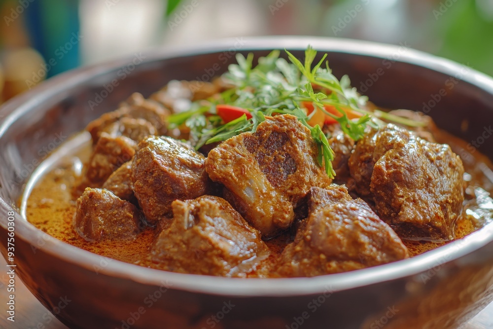 Lung Rendang, This version uses cow lungs, which are cooked in the same spicy coconut milk mixture until they absorb the rich flavors. Lung Rendang, This version uses cow lungs, which are cooked in the same spicy coconut milk mixture until they absorb the rich flavors.